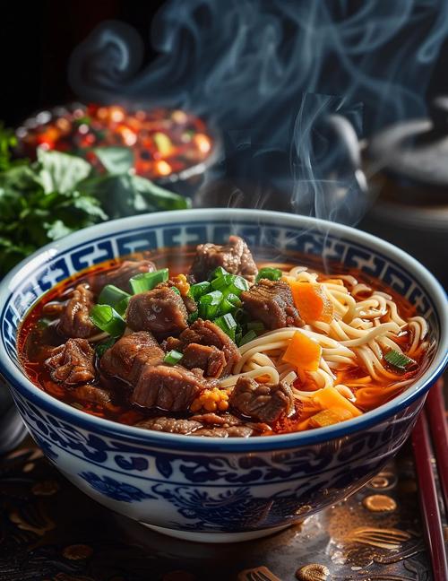 公仔面红烧牛肉面