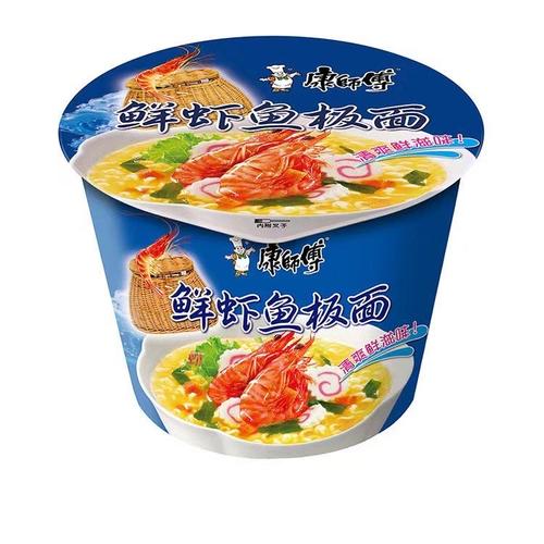 白象鲜虾鱼板面