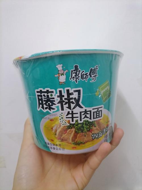康师傅藤椒牛肉面