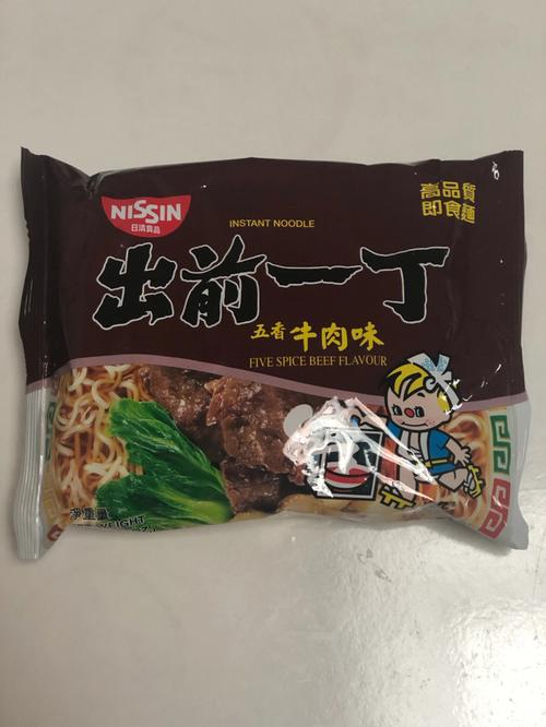 出前一丁红烧牛肉面