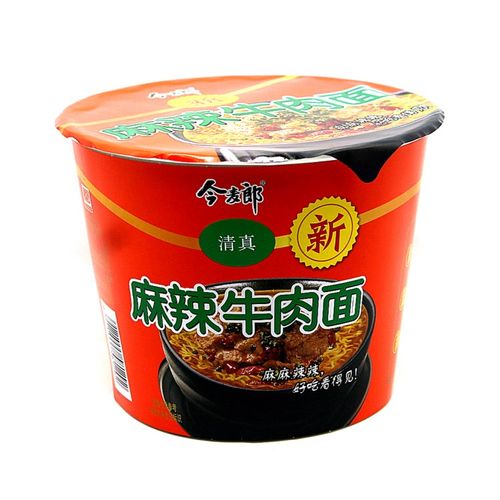 今麦郎麻辣牛肉面